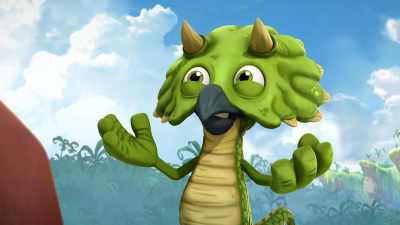 ALL: ♪ Welcome to Cretacia
Please enjoy your stay-cia ♪ - Gigantosaurus
