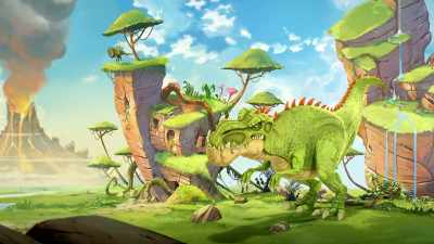 (all whimper) - Gigantosaurus