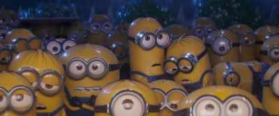 [all whimpering, shivering] - Minions: The Rise of Gru