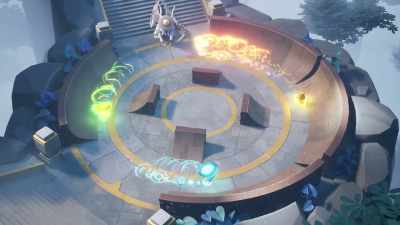 -[all whirring]
-[dramatic suspenseful music] - LEGO Ninjago: Dragons Rising