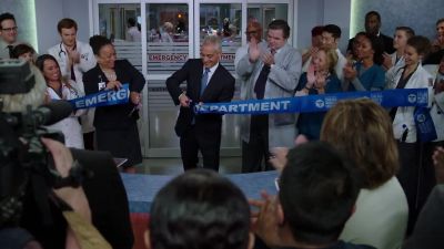 All: Whoo!
[applause] - Chicago Med