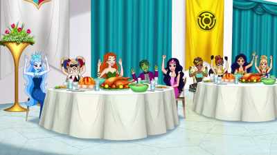 (ALL WHOOPING AND CHEERING) - DC Super Hero Girls: Intergalactic Games