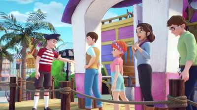 [ALL WHOOPING] ♪ Who we are ♪ - LEGO Friends: Girls on a Mission