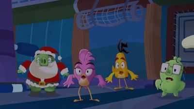 [all yelling] - Angry Birds: Summer Madness