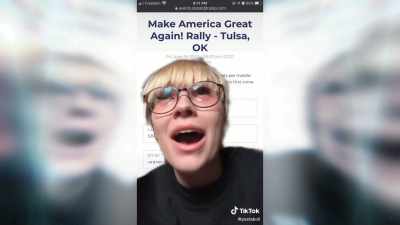 All you had to do
is give your phone number - TikTok, Boom.
