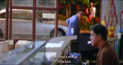 Allan! Think it through. I'll be back. - Seven Sundays