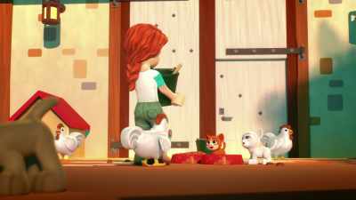 Allez, je vous laisse avec elle. - Lego Friends: The Next Chapter: New Beginnings