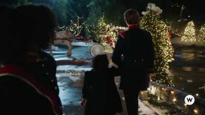 Allow me to accompany you. - Inventing the Christmas Prince