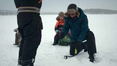 [Allu] Quickly. Whoa! [speaks Finnish] - The Reluctant Traveler with Eugene Levy