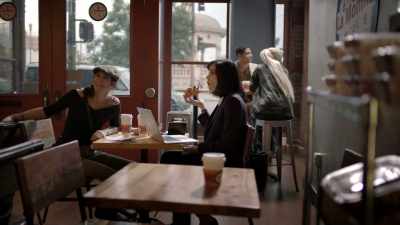 Almond milk, café de Goya.
Like, what? - Vida