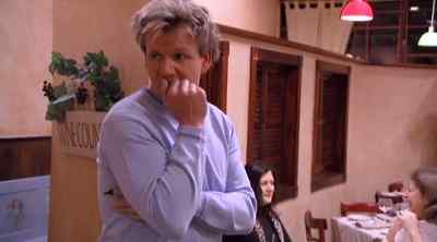 Almost every customer
leaves with a doggy bag. - Kitchen Nightmares