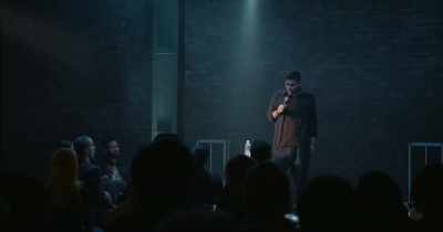 Almost everybody
in the room is sitting nicely, - drew michael: red blue green