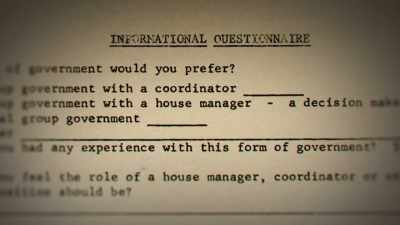 Almost immediately we began
to issue questionnaires - Rebel Hearts