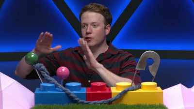 Almost like those Tesla globes
where you put your fingers - Dimension 20