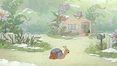 Almost to the mailbox. - Frog and Toad