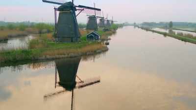 Along the edge of these canals - Europe From Above