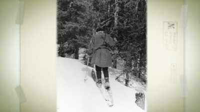 Along with his dog, - An Unknown Compelling Force
