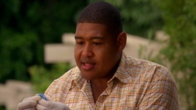 Along with those flowers.
Yeah, but - CSI: Miami