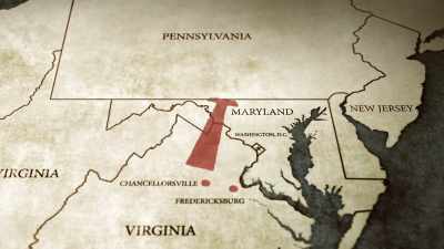 Alongside a 72,000-man army, - Blood and Fury: America's Civil War