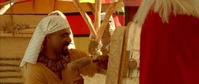 -Alors comme ça, vous êtes gaulois? - Asterix & Obelix: Mission Cleopatra