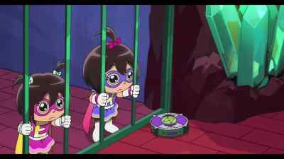 [Alpha Lexa] Don't bother,
these cells are power proof. - Ryan's World the Movie: Titan Universe Adventure