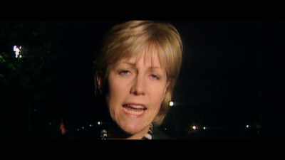 Already hundreds of people
lining the route, - Who Killed Jill Dando?