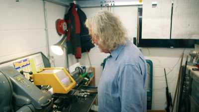 Already two-thirds of the way
through roll number one. - James May and the Dull Men