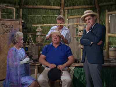 ALRIGHT, FIRE AWAY. - Gilligan's Island