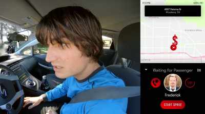 Alright, guys, now, the record
for a rideshare driver is six. - Spree