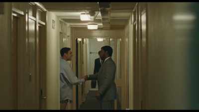 - Alright?
- Hi, mate. Leroy Logan. - Small Axe