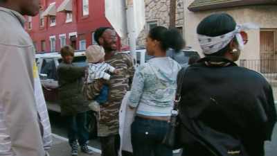 Alright?
[onlookers protest] - Louis Theroux: Life on the Edge