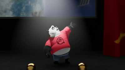 Alrighty, let's
fire up the signal - Panda vs. Aliens