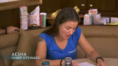 Also along for the charter
are Dana and Darren, - Below Deck Down Under