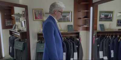 Also, we have the extra cloth
there, which I must say Frank, - Quintessentially British