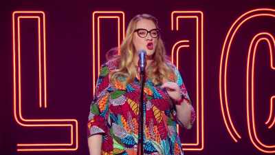 Also in the WhatsApp group
was a nutritionist - Sarah Millican: Bobby Dazzler