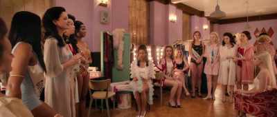 Also joining her on the stage, - Misbehaviour