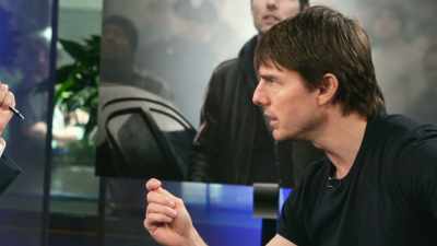 Also kind of doing it
in quite an aggressive way - Tom Cruise: The Last Movie Star