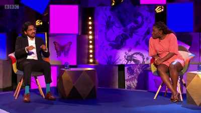 Also, like, the implication was that
in America she cut everything into - Frankie Boyle's New World Order