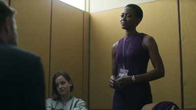 Also present is Miss Campbell's
solicitor Cleo Roberts. - Showtrial