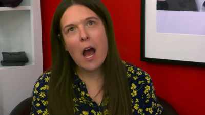 Also they said it was weird. - Backstage with Katherine Ryan