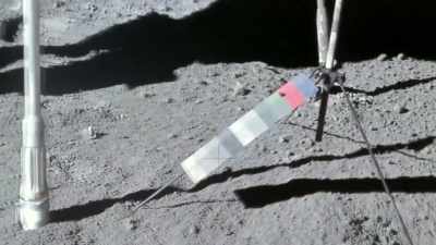 Also, the color diagram
used by astronauts - American Moon
