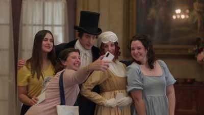 Also, the JALA people
didn't like that it was - Paging Mr. Darcy