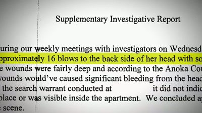 Also, the medical
examiner couldn't rule out - How I Caught My Killer