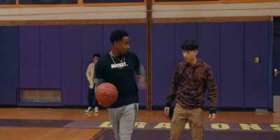 Also, you're only bringing
the ball halfway up, - Chang Can Dunk