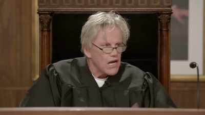 Although this body
does not have a soul, spirit, - Gary Busey: Pet Judge