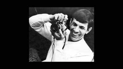 Although Dad
started taking pictures
at an early age, - For the Love of Spock