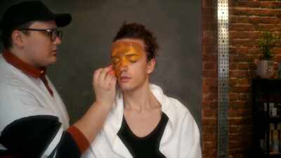 Although I don't think
he got it right yesterday, - Glow Up: Britain's Next Make-Up Star
