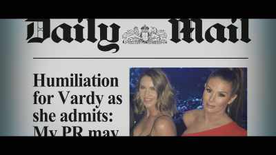 Although Mrs Vardy said, - Coleen Rooney: The Real Wagatha Story