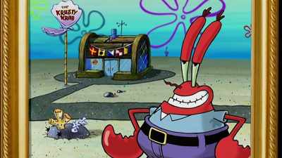 Although Squarepants
had overcome his nerves - SpongeBob DocuPants
