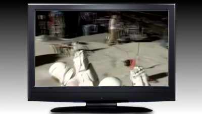 Although they're normally invisible,
to the camera, - American Moon